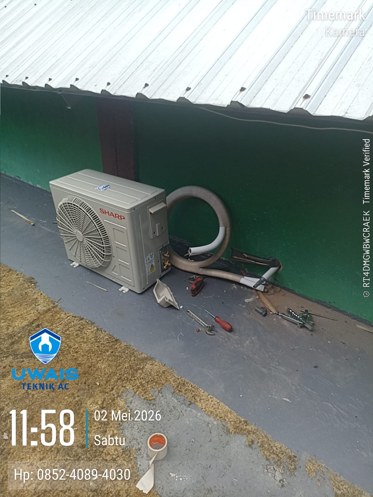 Proses Cuci AC